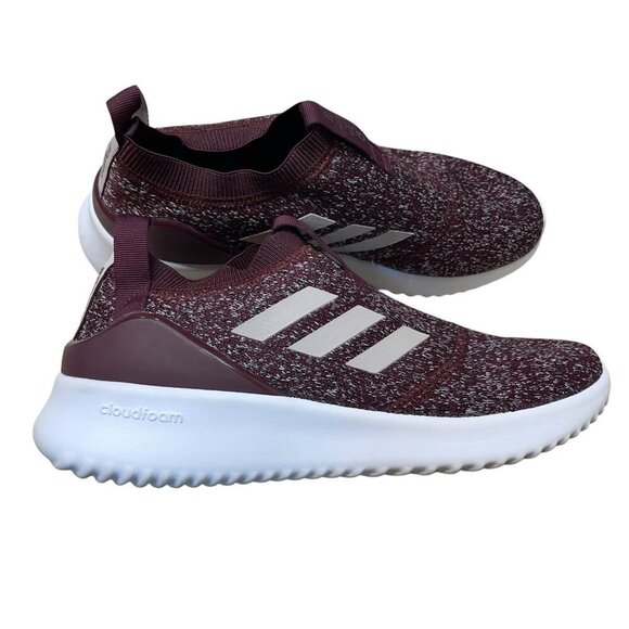 Adidas Ultimafusion B75968 Running Shoes Maroon Size 9.5 Cloudfoam - Picture 3 of 7